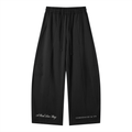 Heavyweight Wide Leg Panel Sweatpants