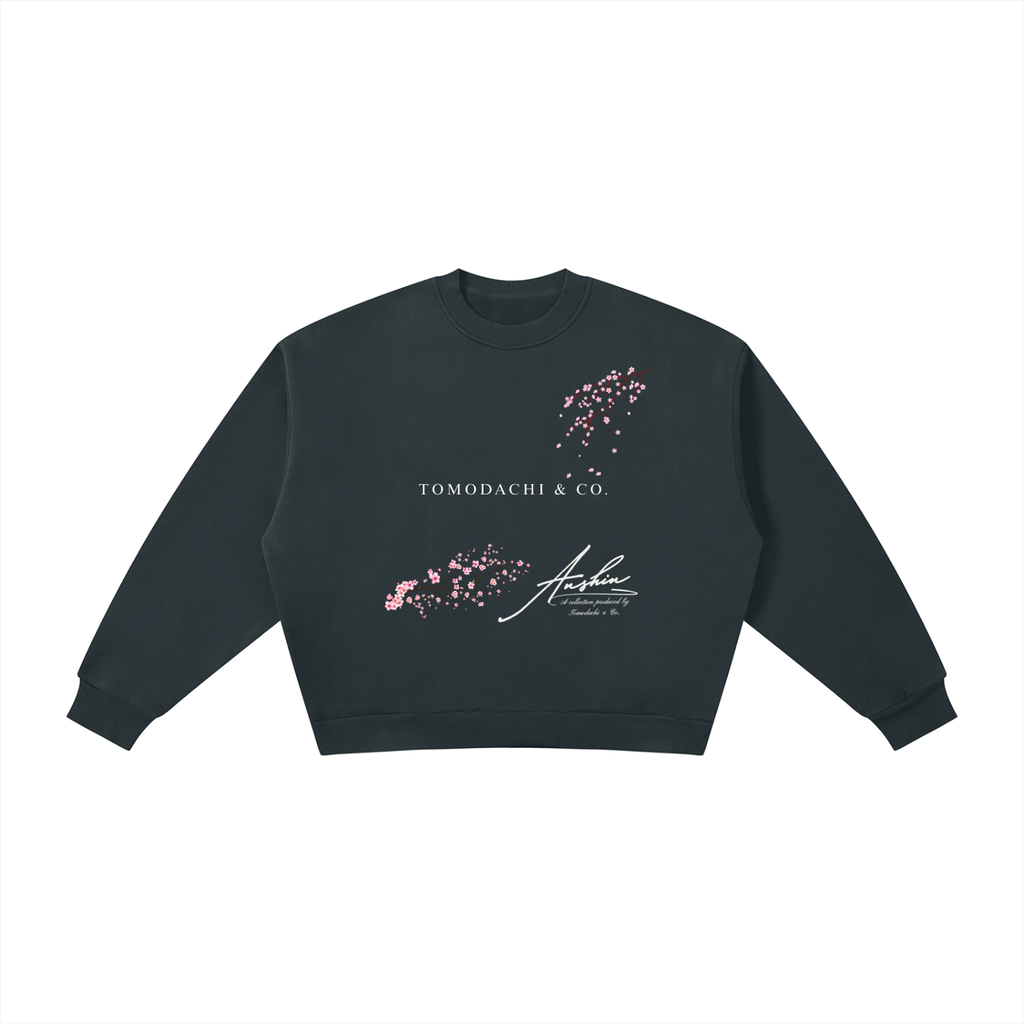 Boxy Fleece Crewneck Sweatshirt