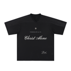 Oversized Mesh V-Neck Soccer Jersey