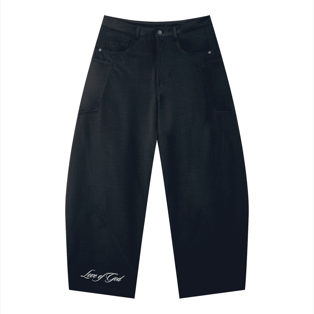 Men's Barrel Leg Pants