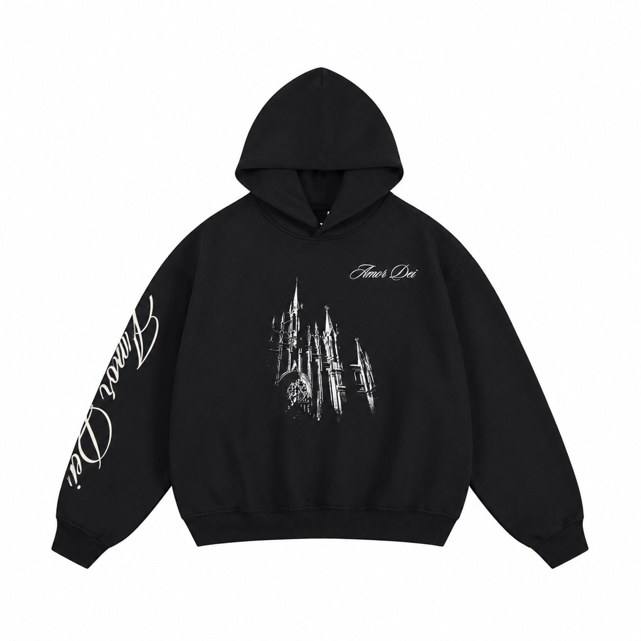 Fleeced Boxy Hoodie