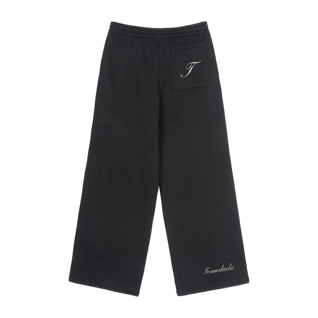 Fleece Drawstring Straight-Leg Sweatpants
