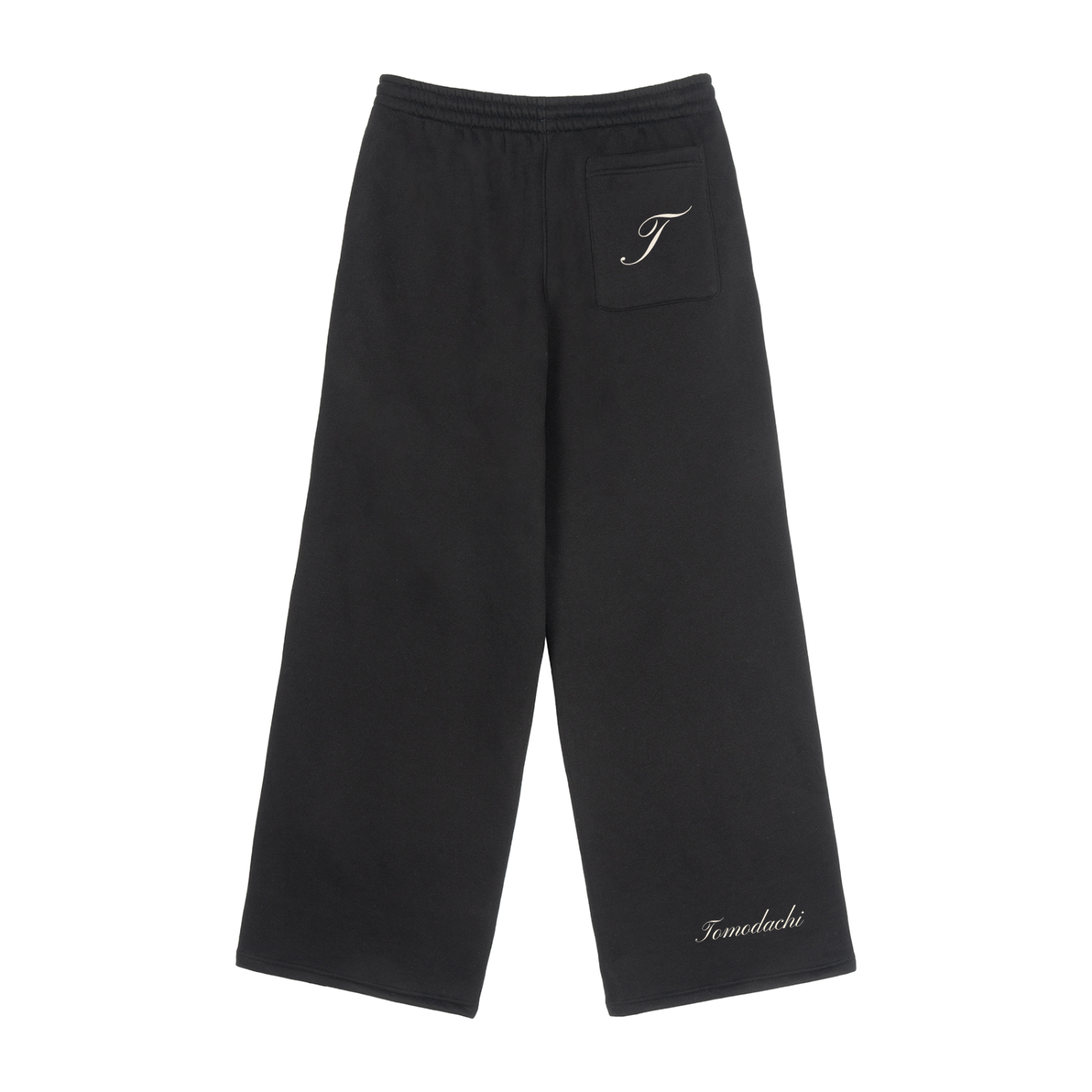 Fleece Drawstring Straight-Leg Sweatpants