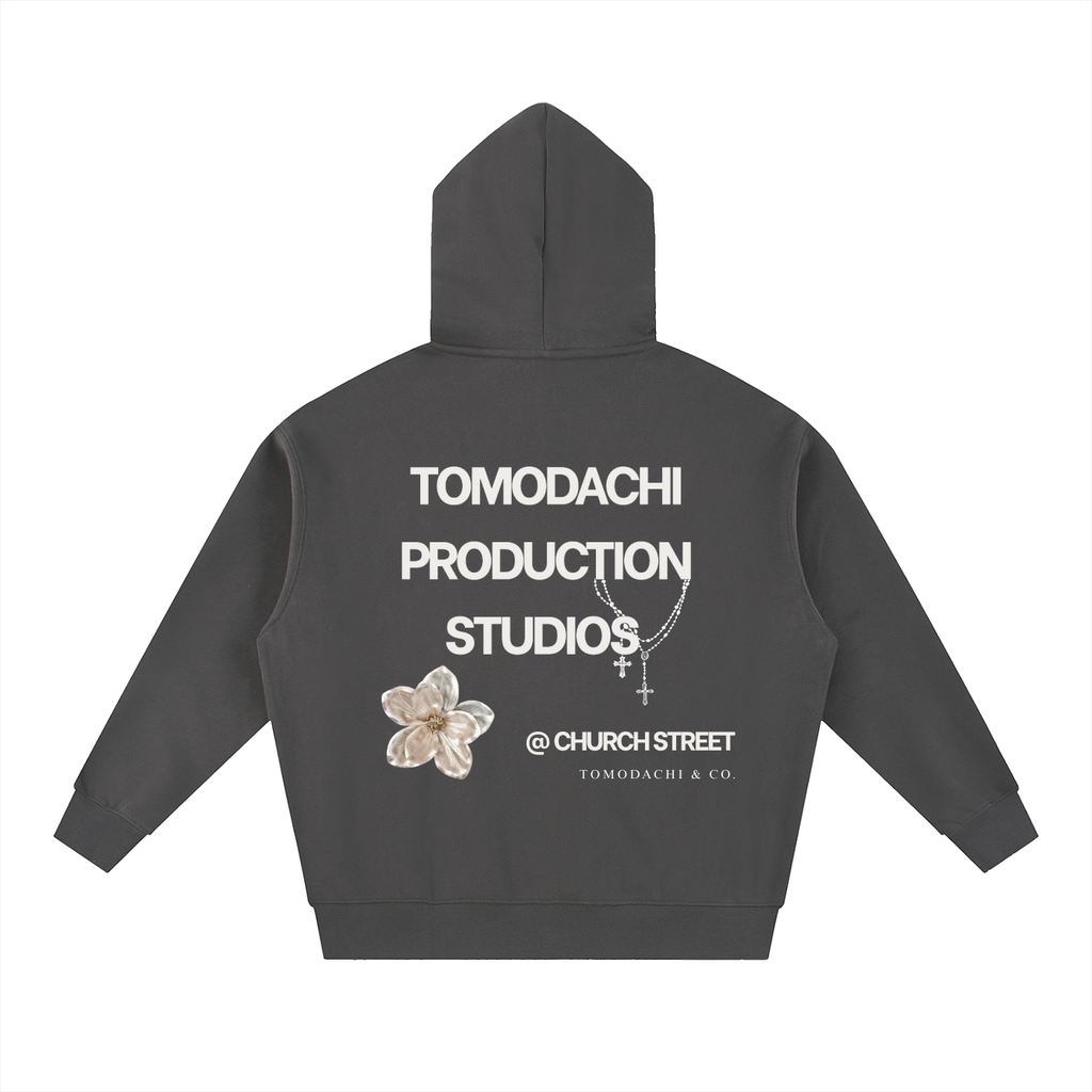 Essential Oversized Fleece Boxy Hoodie