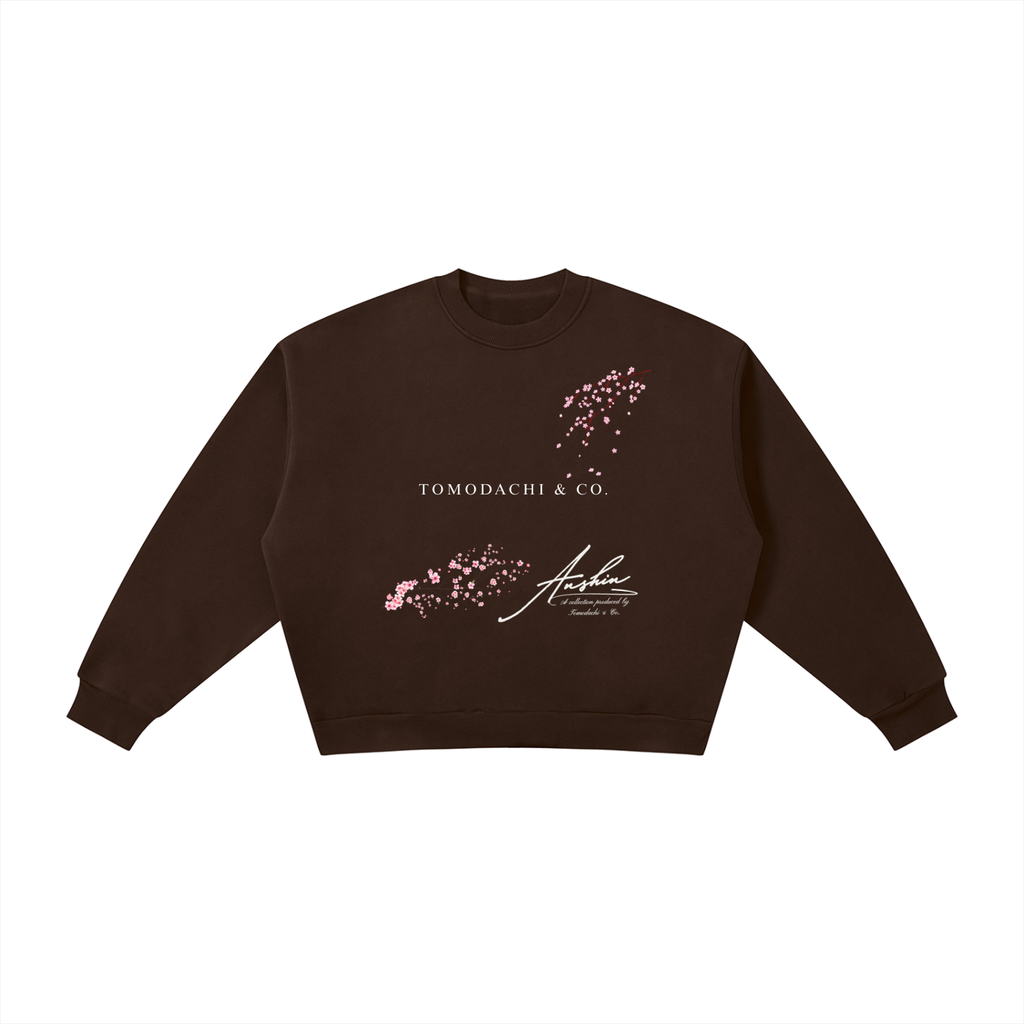 Boxy Fleece Crewneck Sweatshirt