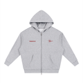 God Is Everywhere – Faith Quote Solid Full Zip Hoodie