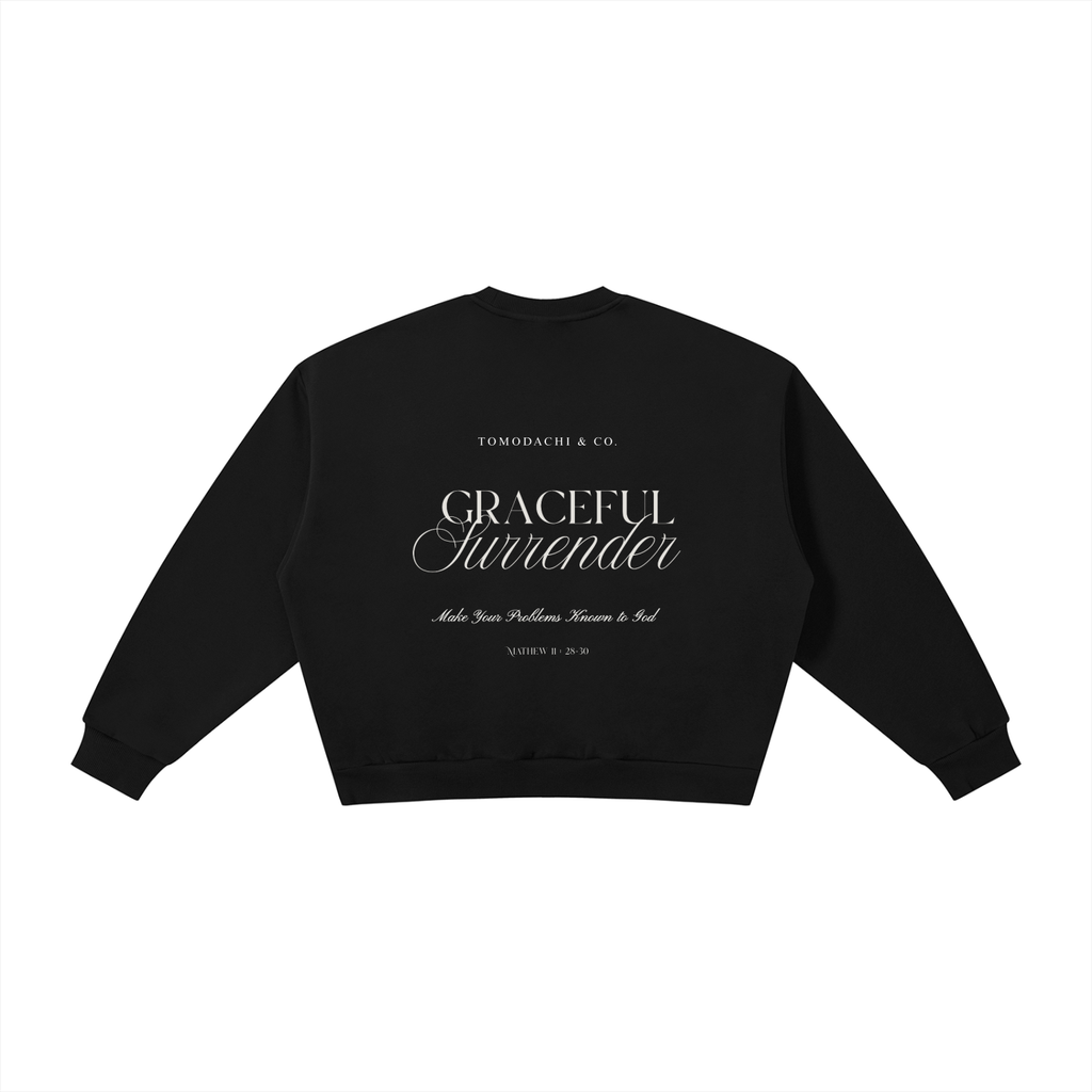Boxy Fleece Crewneck Sweatshirt