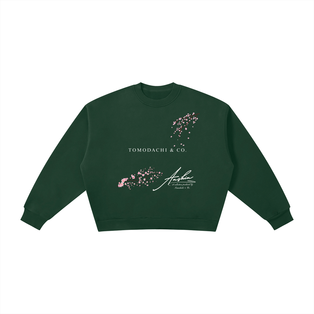 Boxy Fleece Crewneck Sweatshirt