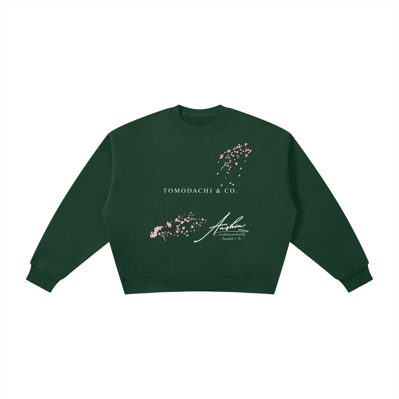 Boxy Fleece Crewneck Sweatshirt