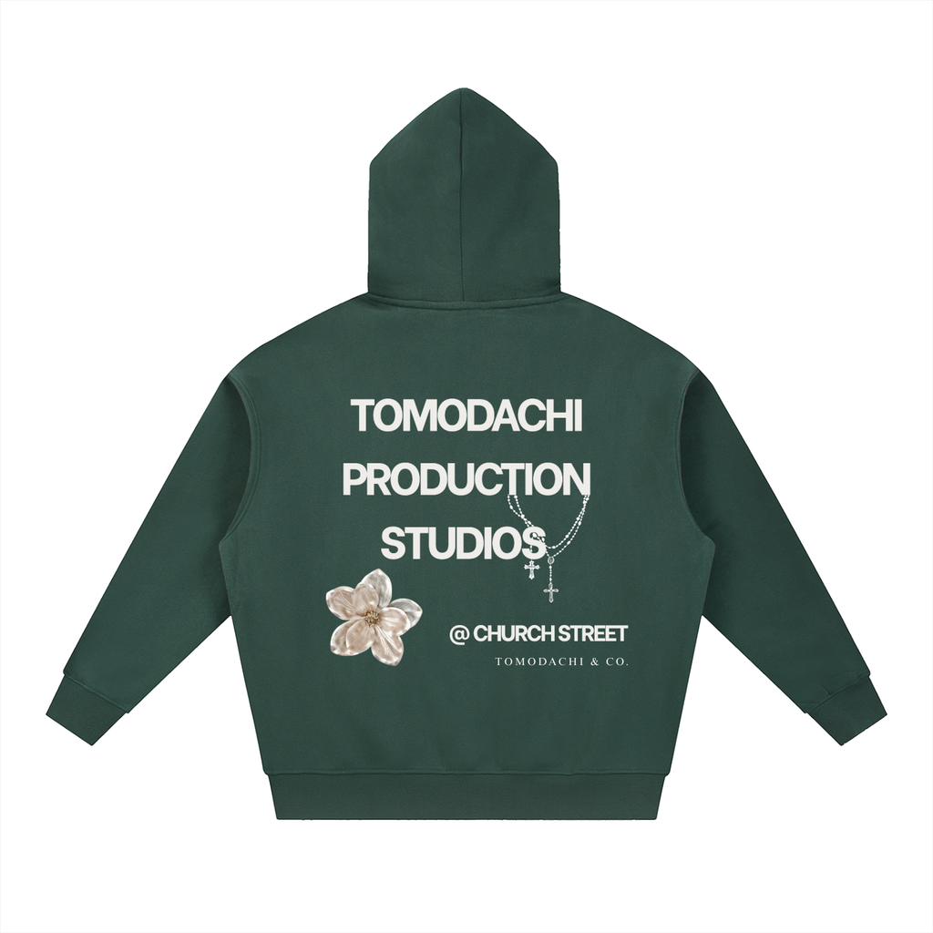 Essential Oversized Fleece Boxy Hoodie