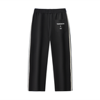 Contrast Side-Stripe Straight-Leg  Pants