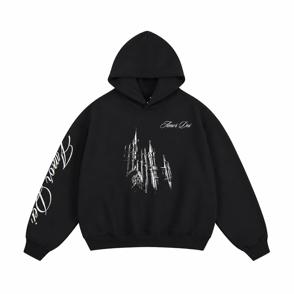 Fleeced Boxy Hoodie