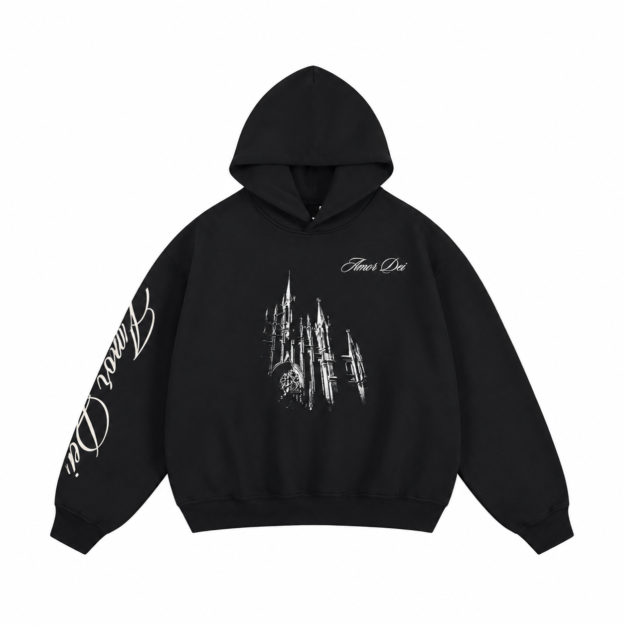 Fleeced Boxy Hoodie