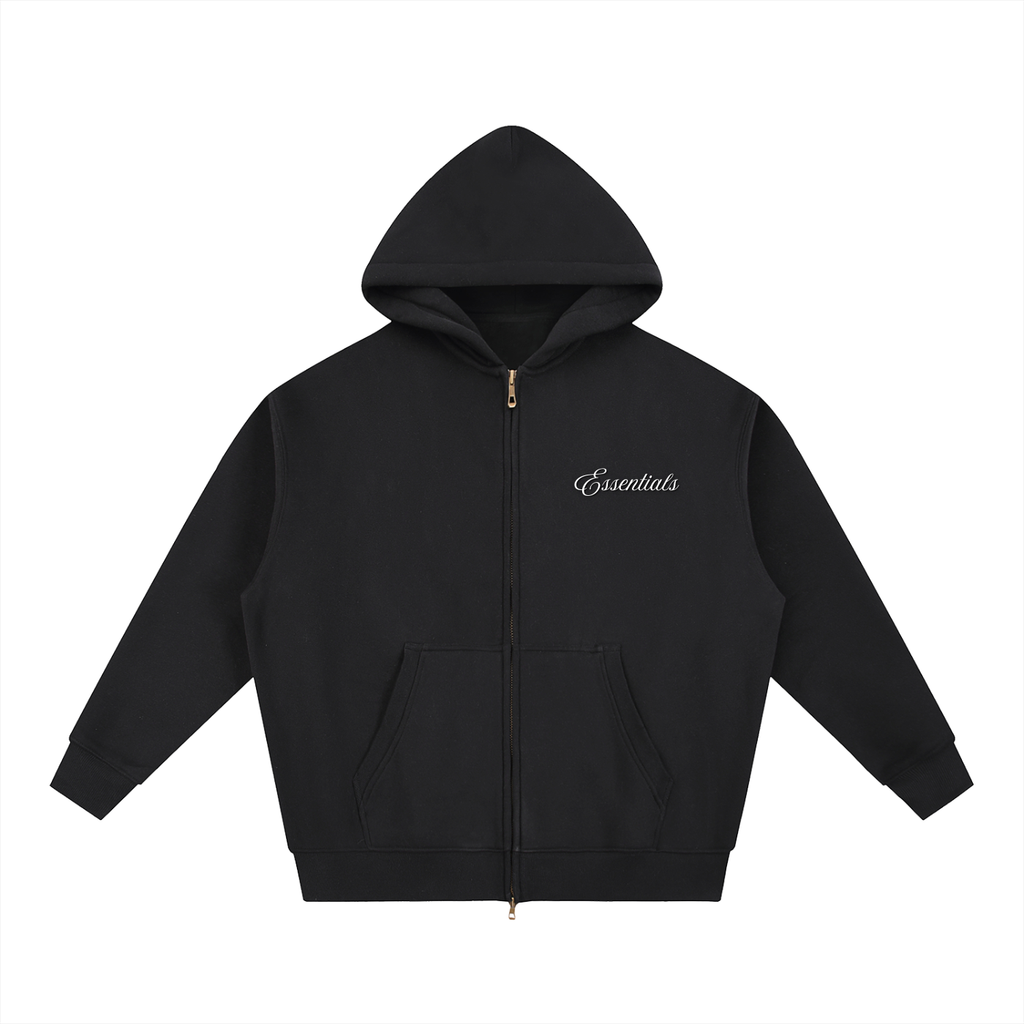 Essential Oversized Fleece Boxy Hoodie