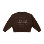 Boxy Fleece Crewneck Sweatshirt