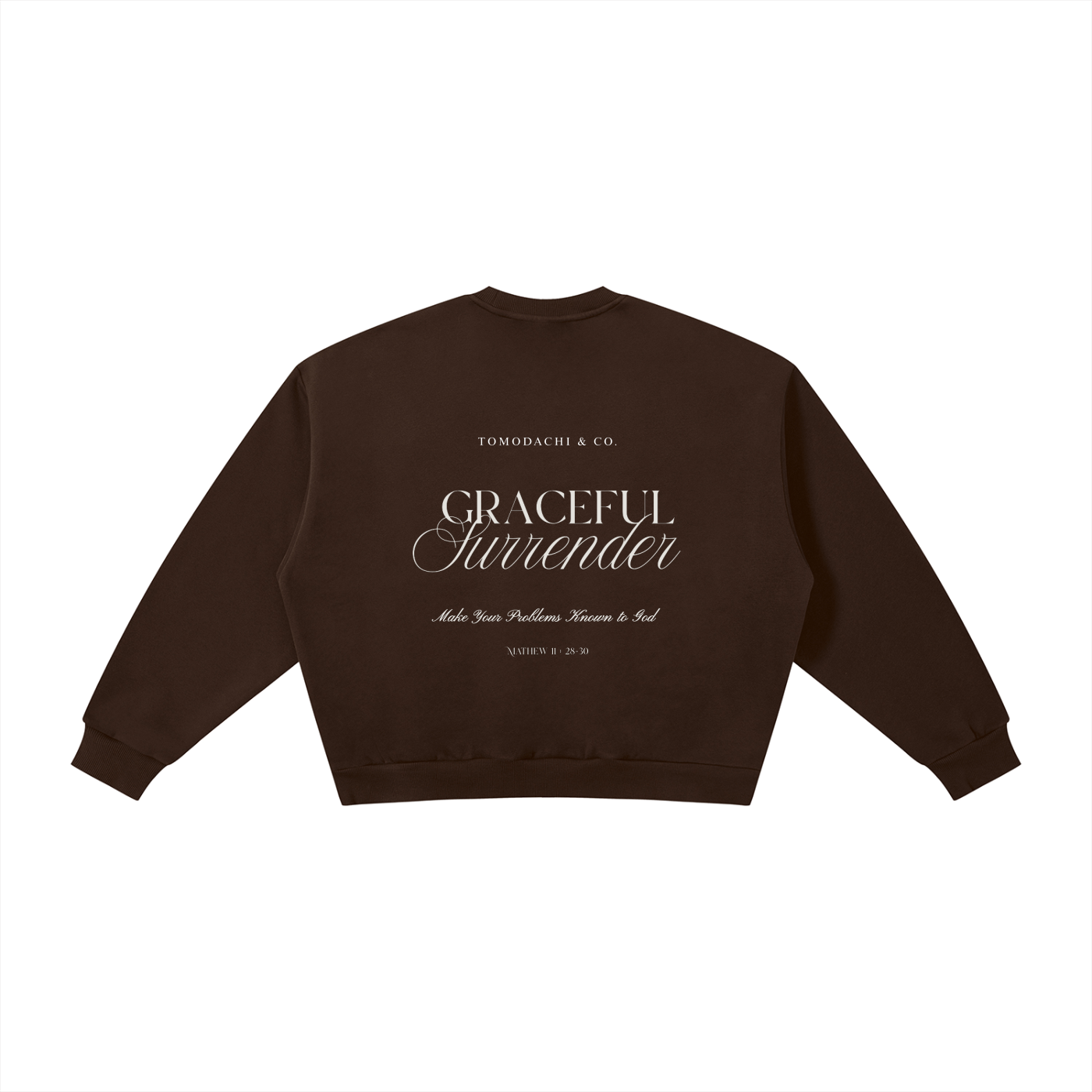 Boxy Fleece Crewneck Sweatshirt