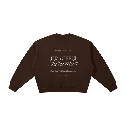 Boxy Fleece Crewneck Sweatshirt
