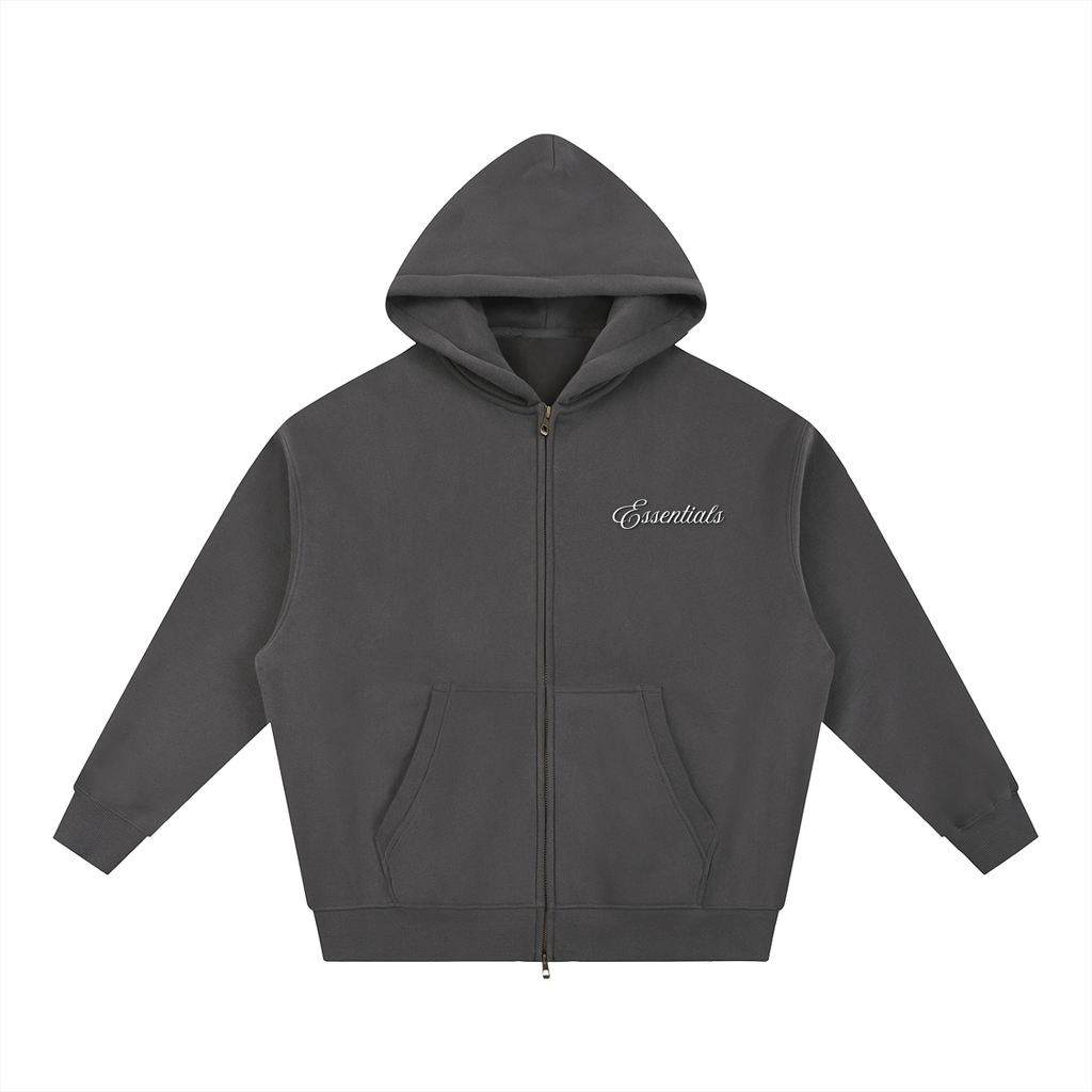 Essential Oversized Fleece Boxy Hoodie