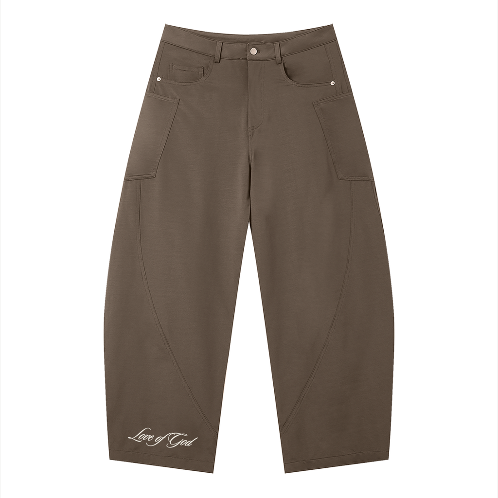 Men's Barrel Leg Pants