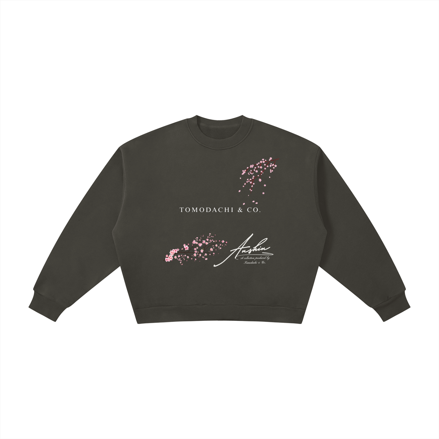 Boxy Fleece Crewneck Sweatshirt