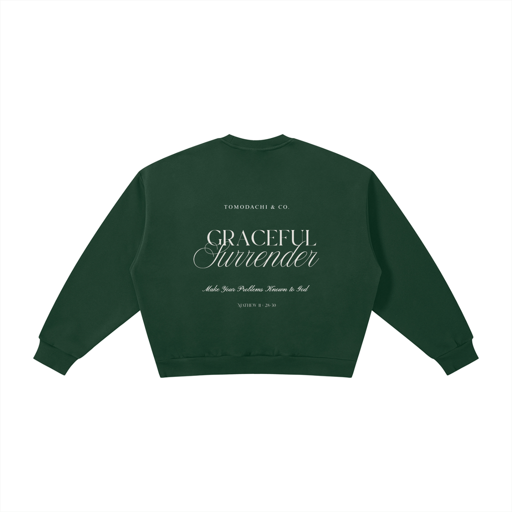 Boxy Fleece Crewneck Sweatshirt