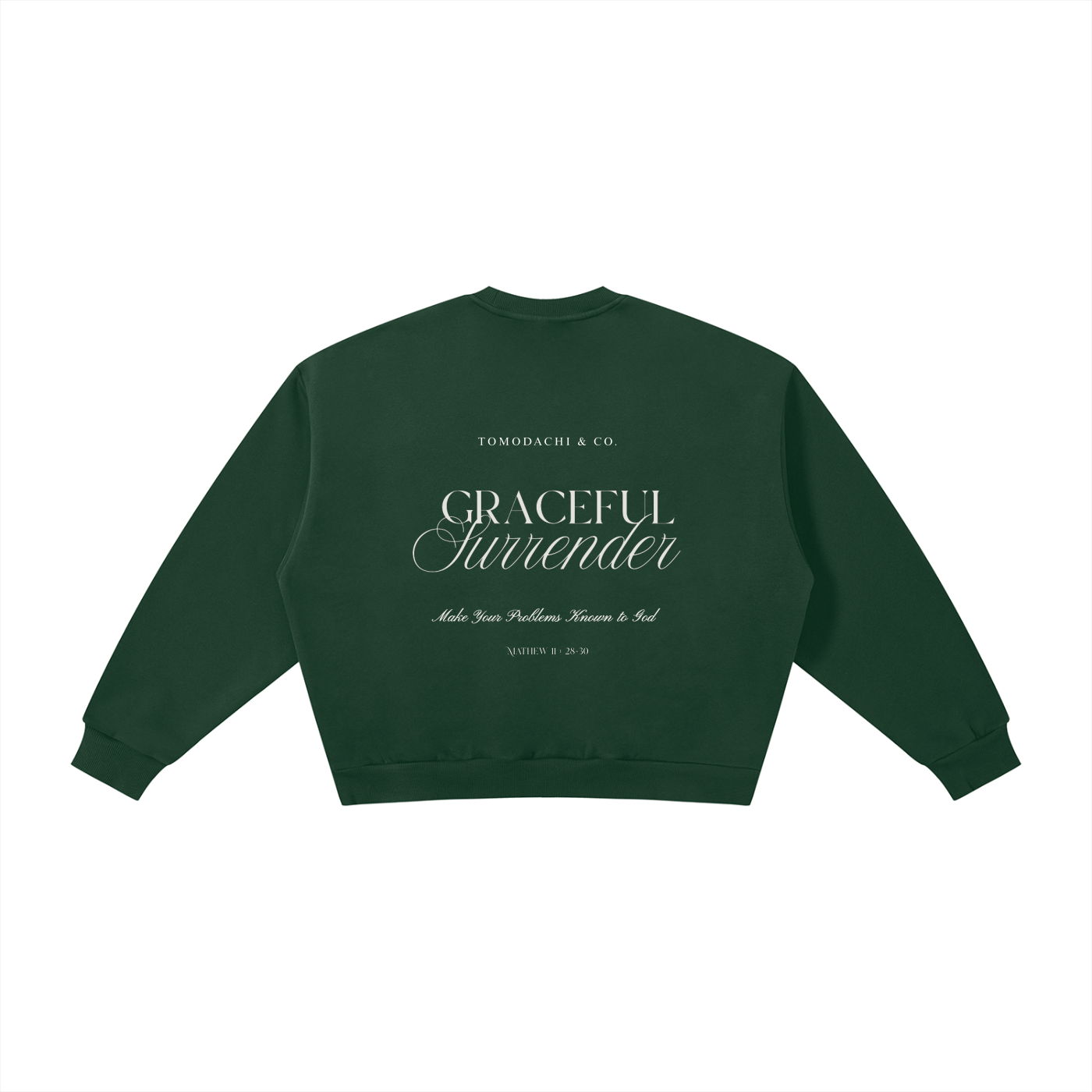 Boxy Fleece Crewneck Sweatshirt