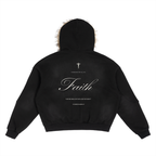 "Strength in Christ" Fur Hoodie